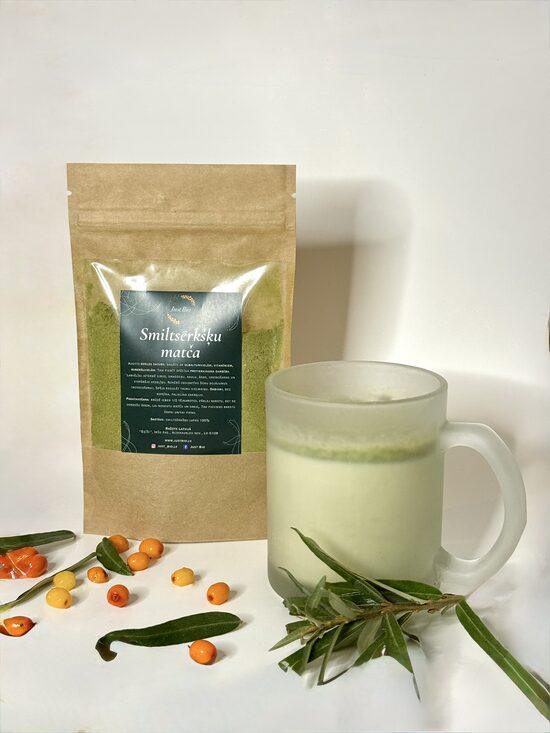 Sea buckthorn matcha